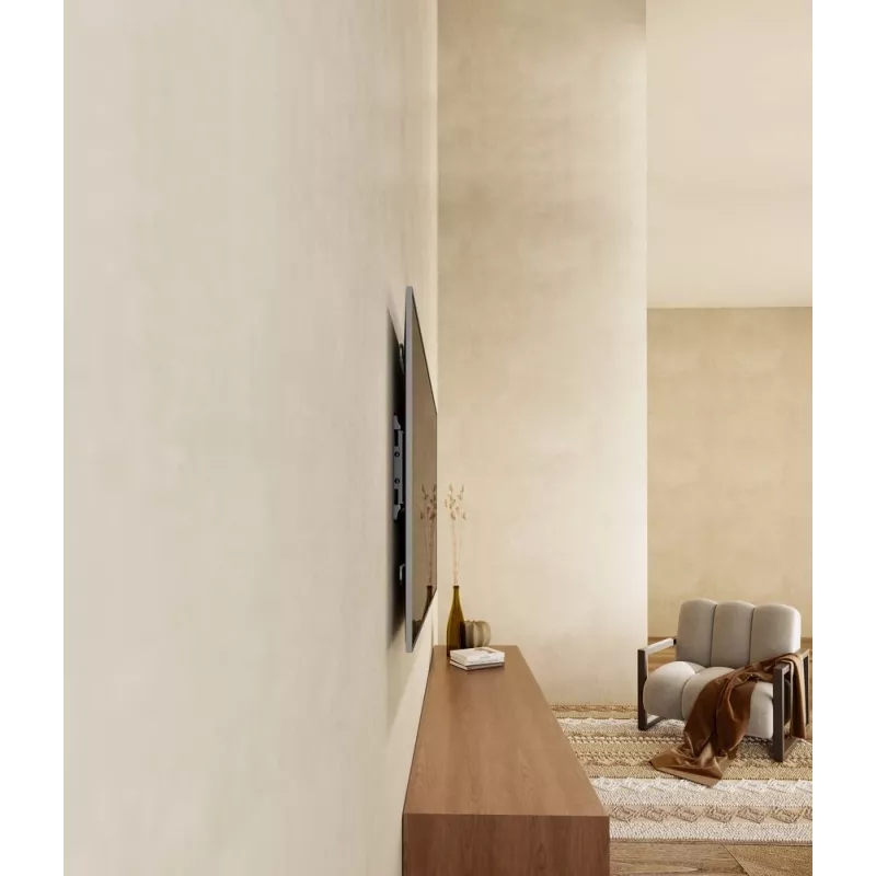 Soporte de pared para TV totalmente articulado GEMBIRD WM-90ST-02 para pantallas de 43–90 pulgadas, soporte articulado, VESA 100x200–600x400, capacidad de carga 50 kg