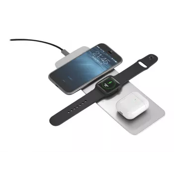 Cargador inalámbrico Terratec ChargeAIR All universal aluminio