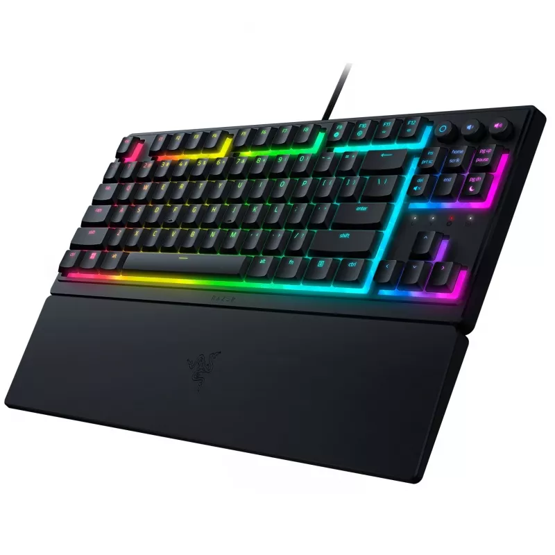 Teclado gaming Razer Ornata V3 Tenkeyless USB QWERTZ Alemán Negro