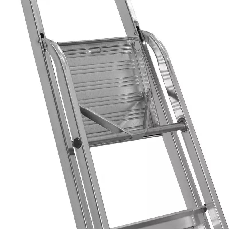 Escalera plegable Krause Solidy plata