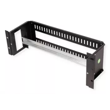 Soporte de riel para rack ROLINE 26.21.0267, 3 U, dimensiones 133 x 482 x 123 mm (Al x An x Pr), negro