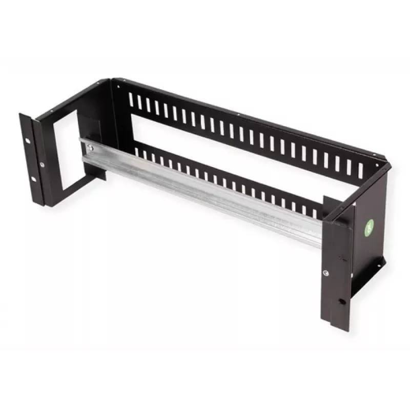 Soporte de riel para rack ROLINE 26.21.0267, 3 U, dimensiones 133 x 482 x 123 mm (Al x An x Pr), negro