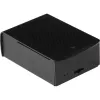 JOY-IT RPI CASE ALU06 - carcasa para Raspberry Pi 4, aluminio, negro (RB-ALUCASEP4+06)