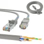 Cable de red Extralink Cat.5e RJ-45 U/UTP 0,5 m gris