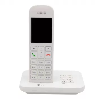Teléfono analógico/DECT Telekom Sinus A12 blanco