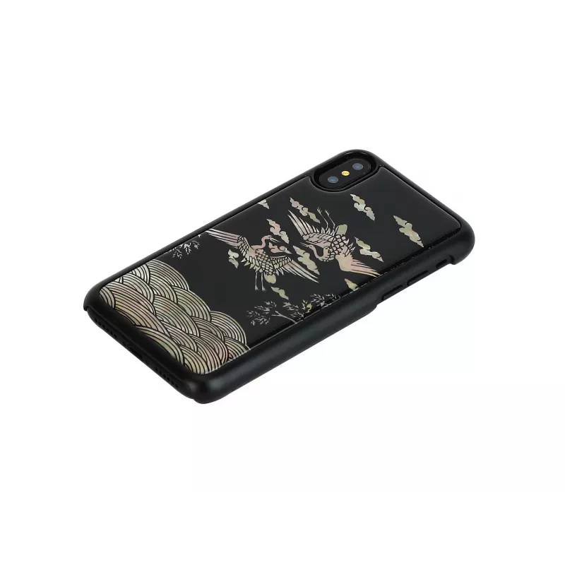 iKins Crane funda para iPhone XS/X, negra, K1697J