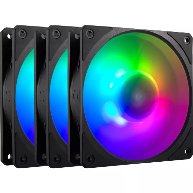 Set de 3 ventiladores COOLER MASTER Mobius 120P ARGB