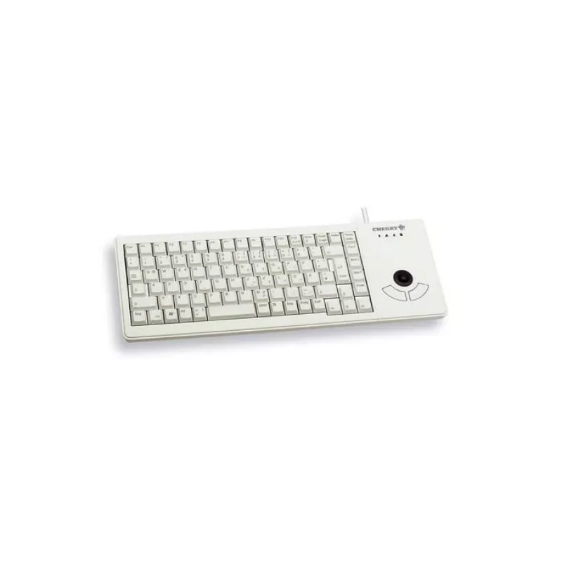Teclado con trackball CHERRY XS universal USB QWERTY inglés US gris