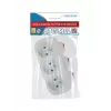 Esperanza ELK307W regleta eléctrica, 3 tomas con interruptor, blanca