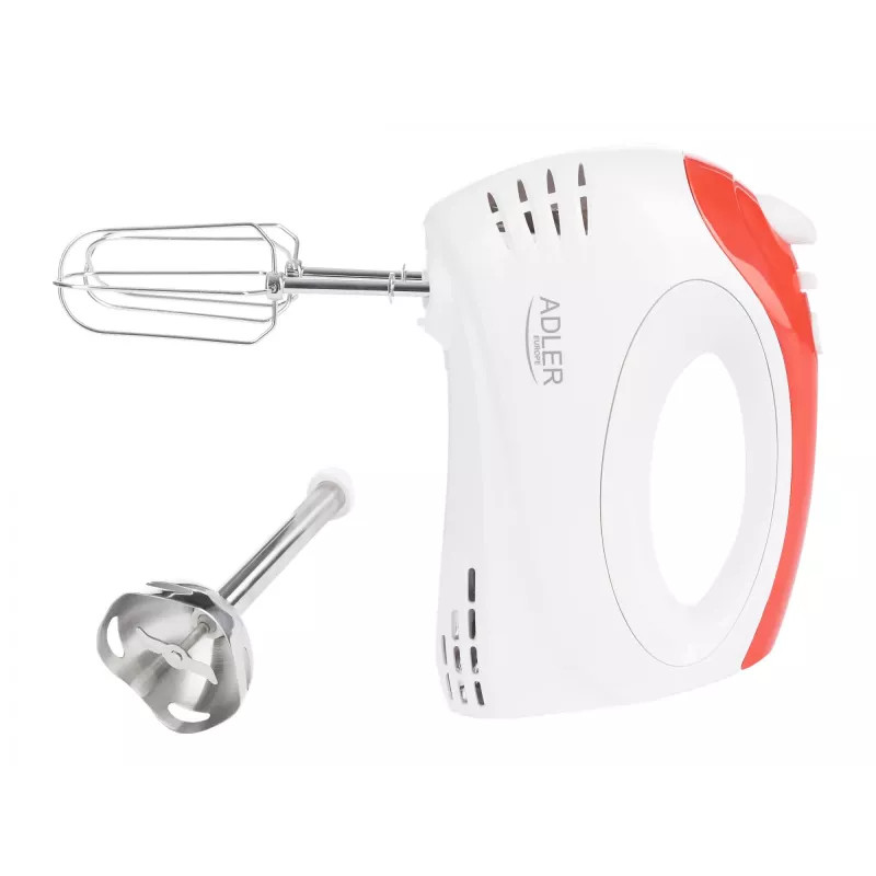 Batidora de mano Adler AD 4212 rojo, blanco