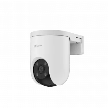 Cámara de vigilancia IP EZVIZ H8c Pro 4K Dome — 8MP 3840×2160, Wi‑Fi, PoE/12V DC, MicroSD hasta 512 GB, montaje en techo exterior, WDR, PTZ, visión nocturna IR