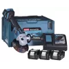 Amoladora angular 18V 3x5.0Ah Batería DGA513RT3J MAKITA