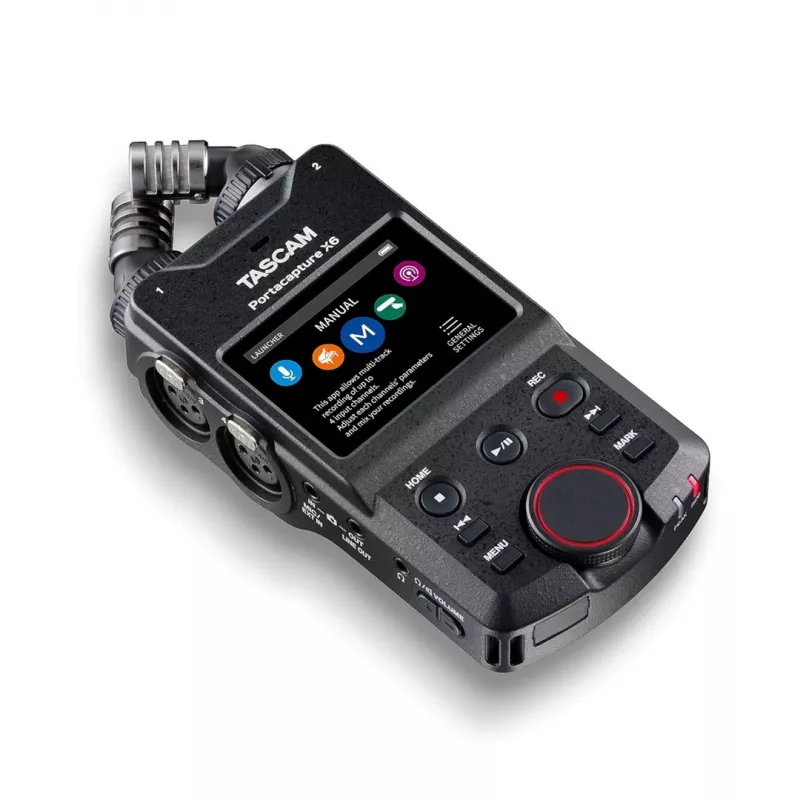 Tascam Portacapture X6 - grabadora multipista portátil de alta resolución