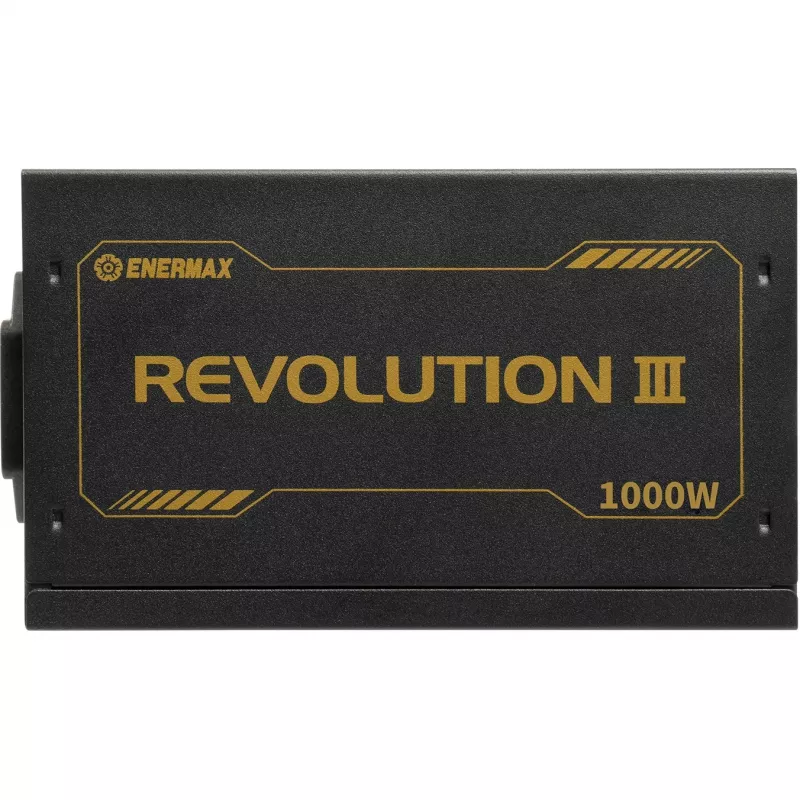 Fuente de alimentación ENERMAX ERV1000G-AHG-MAC, 1000 W, 20+4-Pin-ATX, totalmente modular, 80 PLUS Gold, negro