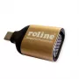 ROLINE 12.03.3233 adaptador gráfico USB 1920 x 1080 píxeles dorado (12.03.3233)