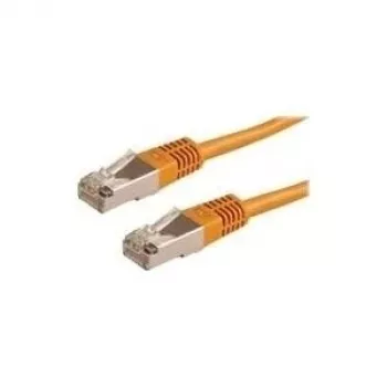 ROLINE Cable de parcheo S/FTP-(PiMF-) Cat.6, naranja, 1,0 m (21.15.1337)
