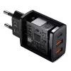 Baseus 30W Cargador USB QC PD3.0 Type-C Cargador rápido PD para iPhone 17 16 15 14 13 12 Pro Max Xiaomi Samsung