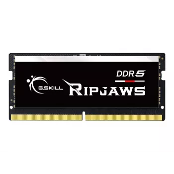SO-DIMM 32 GB DDR5-5600, memoria RAM negra, F5-5600S4645A32GX1-RS, Ripjaws, INTEL XMP