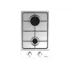 Placa de gas CATA GI 3002 X, 2 quemadores, mandos giratorios