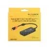 Hub USB DeLOCK USB 3.0 Type-C 3 puertos