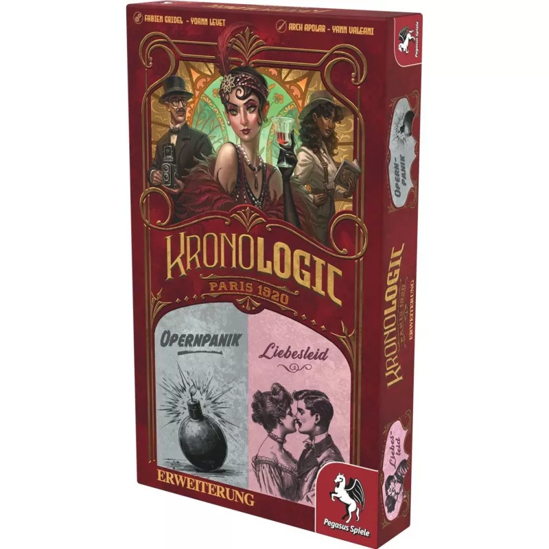 Kronologic - Paris1920: Liebesleid & Opernpanik, expansión de juego de mesa