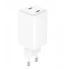 GRATEQ OLOS cargador de pared PD/PPS, 2x USB-C, GaN, 65 W