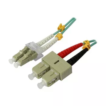 Synergy 21 S216754 Cable de fibra óptica 0,5 m 2x LC 2x SC OM3 aqua (S216754)