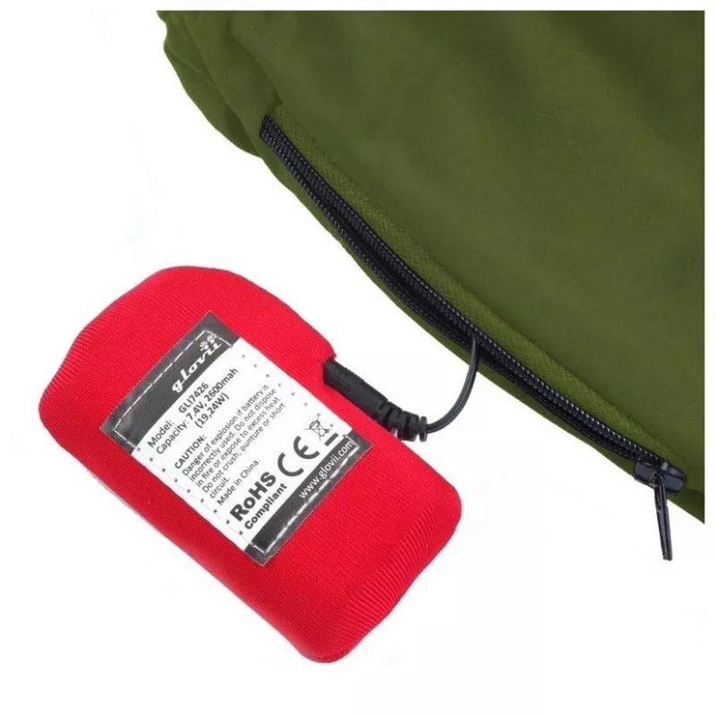 Pantalón calefactable Glovii GP1CXL universal XL verde — pantalón calefactable a batería, talla XL