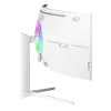 Monitor curvo Arozzi Nova 49 pulgadas (124,5 cm) Dual QHD 5120×1440 LED VA, 32:9, 4 ms, hub USB, altavoces, blanco