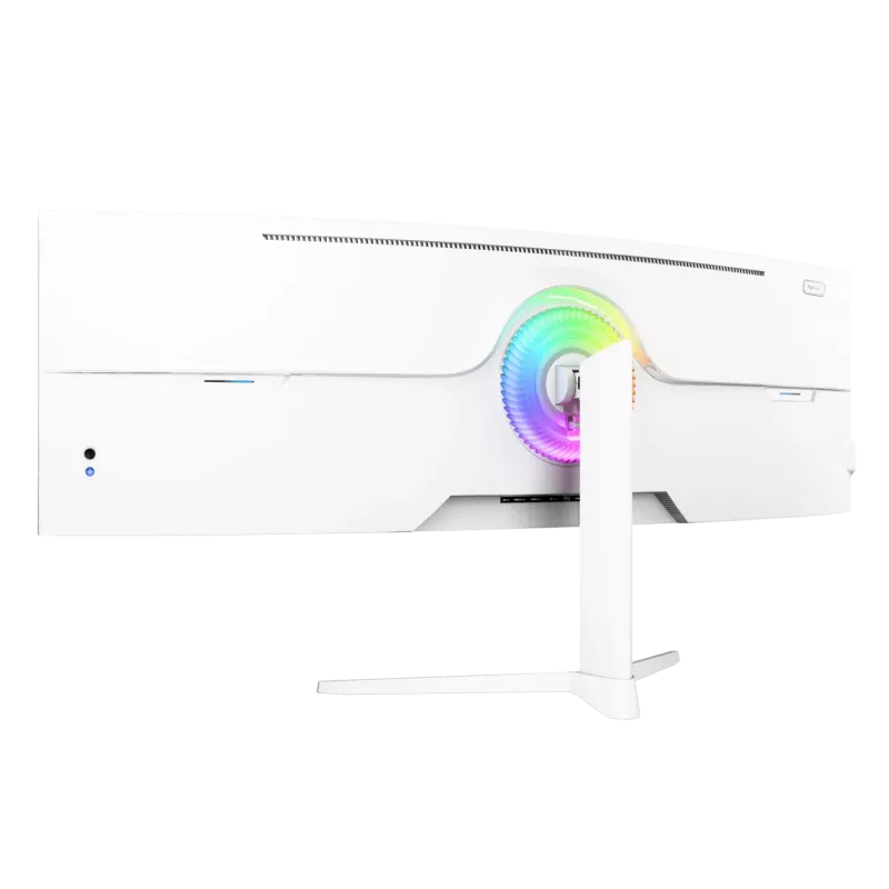 Monitor curvo Arozzi Nova 49 pulgadas (124,5 cm) Dual QHD 5120×1440 LED VA, 32:9, 4 ms, hub USB, altavoces, blanco
