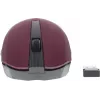 Ratón inalámbrico simétrico óptico de 2,4 GHz, 3 botones, Violeta