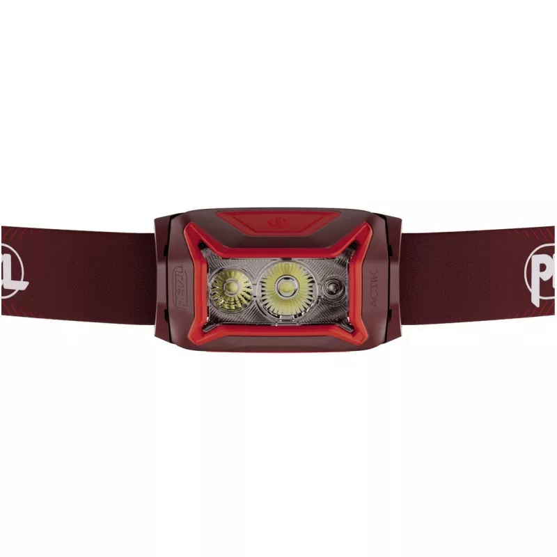 Linterna frontal Petzl Actik Core negra linterna LED