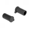 Tapa protectora de enchufe DeLOCK 64244 negro 10 uds. elastómero termoplástico
