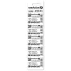 Pila de botón de litio everActive CR2450, 3 V, 5 mm de altura — pack de 5