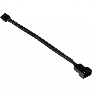 Extensión de cable Alphacool 18673 plástico negro 150 mm