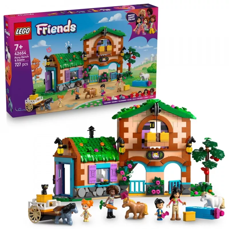 LEGO Friends 42654 Rancho de ponis y establo