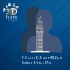 Puzle 3D Big Ben Clock Tower Londres