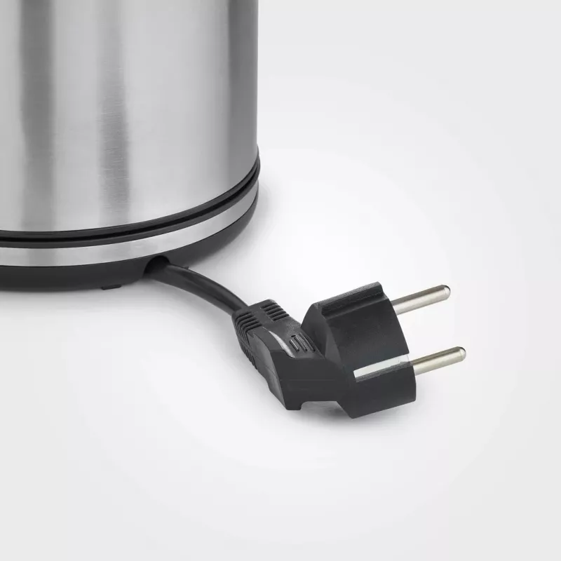Hervidor eléctrico Severin WK 3489 1 l 2400 W negro, plateado