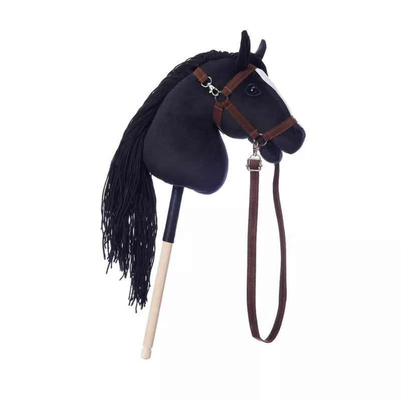 Caballo de palo HOPPIHORSE Hobby Horse A3 negro