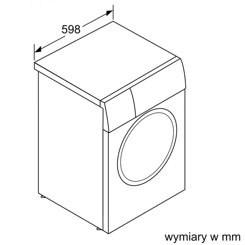 BOSCH WAN2405BPL 8kg 1200 rpm – Lavadora