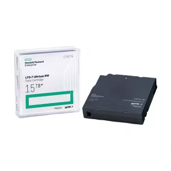 Cinta de almacenamiento en streaming HP C7977A LTO 15 TB alta capacidad