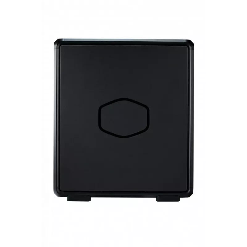 PC torre Midi Cooler Master MasterFrame 500 Mesh — negra con lateral transparente, compatible con ATX/EATX, 2x200 mm frontal, 1x120 mm trasero