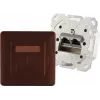 Regleta ShiverPeaks S-Conn BS74280-BR 2 x RJ-45 marrón