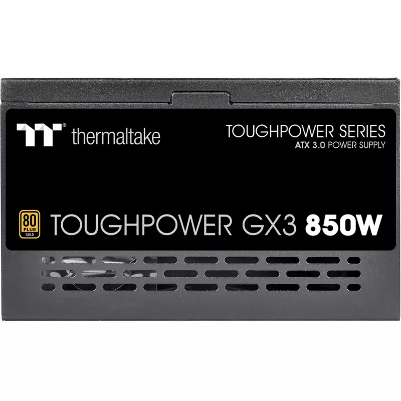 Thermaltake ToughPower GX3 - Fuente de alimentación (interna) - ATX12V 3.0 - EPS12V - 80 PLUS Gold - AC 100-240 V - 850 Watt - Negra (PS-TPD-0850NNFAGE-3)