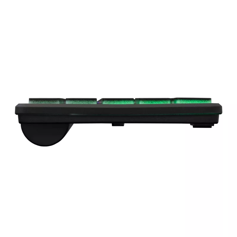 Teclado mecánico Baracuda Seahorse negro SEAHORSE-B duradero ligero