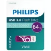 USB Stick Philips FM64FD00B 64 GB USB Type-A 3.2 Gen 1 (3.1 Gen 1) Morado, Blanco