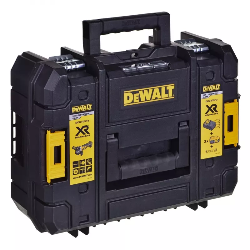 Amoladora angular DeWALT DCG405P3 18V (DCG405P3-QW)