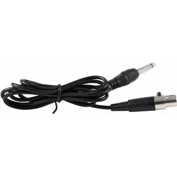 Cable adaptador para guitarra Omnitronic UHF-300 (13063313) jack de 6,35 mm, 1,5 m