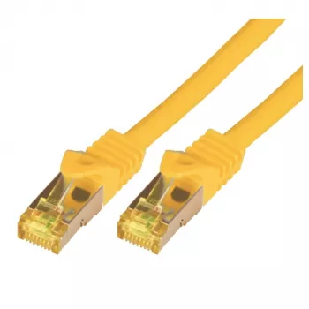 Cable de red M-Cab 20m RJ-45 Cat7 amarillo