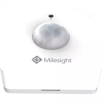 Sensor inalámbrico PIR y de luz Milesight WS202-868M LoRaWAN detector de movimiento y luz ambiental 868 MHz